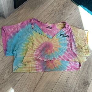 Levi's Tie Dye Crop Top